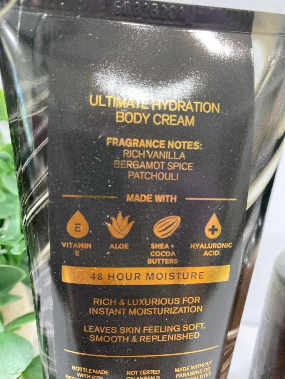 Men’s “Vanilla Noir” Bath & Body Works New 2-Pc Body Care Set